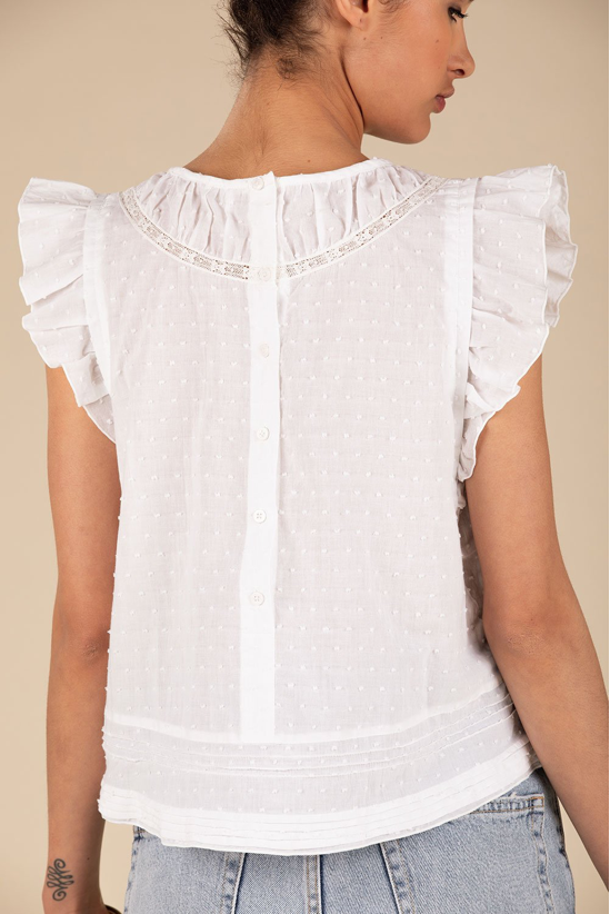 Galia Ruffled Blouse