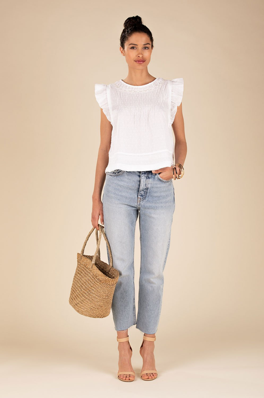 Galia Ruffled Blouse
